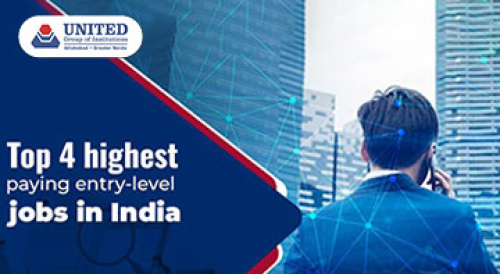 Top 4 highest paying entry-level jobs in India